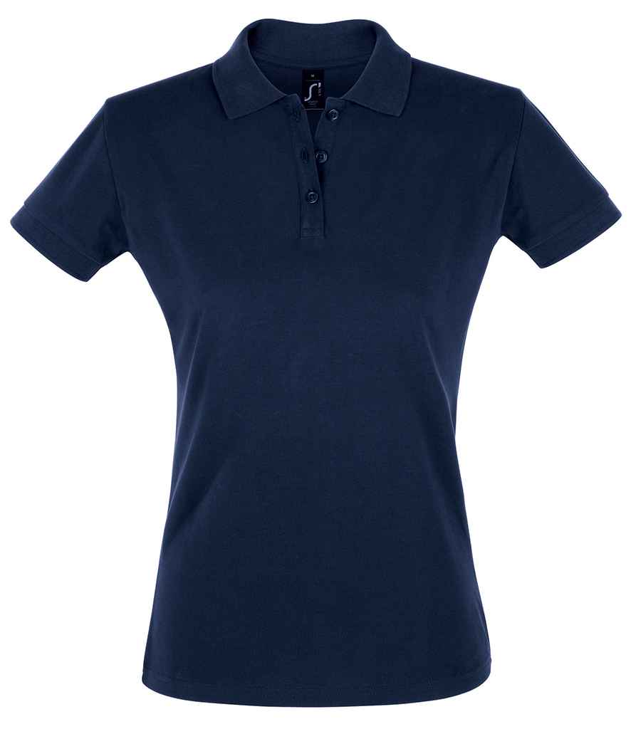 SOL'S Ladies Perfect Cotton Piqué Polo Shirt - French Navy