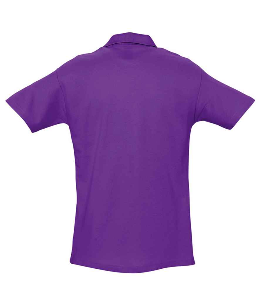 SOL'S Spring II Heavy Cotton Piqué Polo Shirt - Dark Purple
