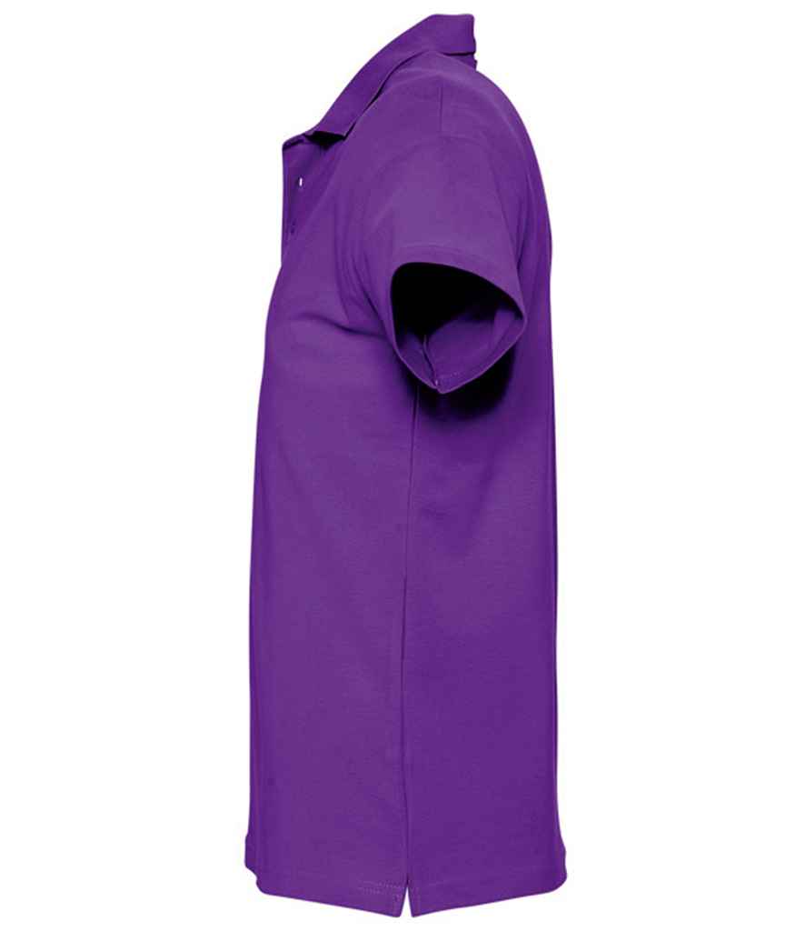 SOL'S Spring II Heavy Cotton Piqué Polo Shirt - Dark Purple