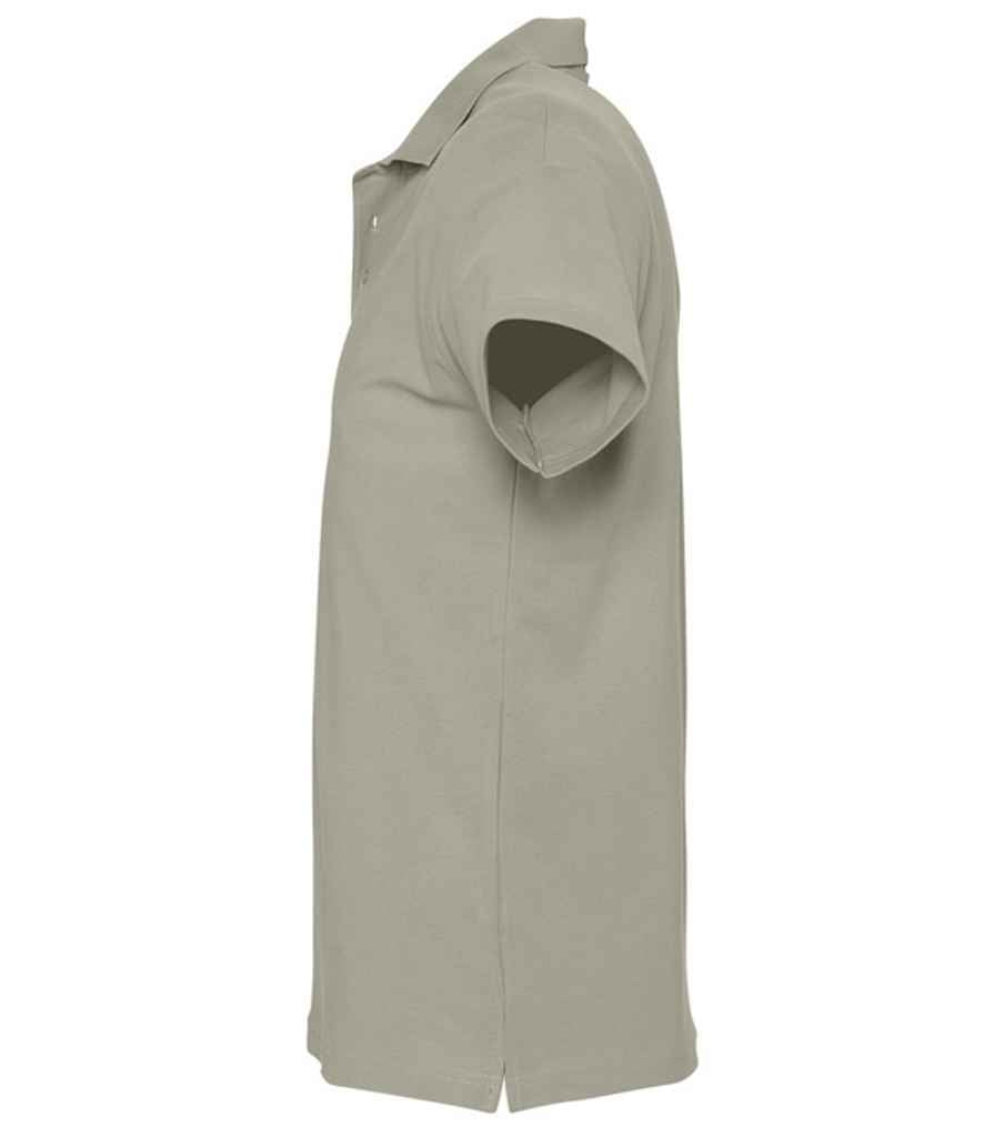 SOL'S Spring II Heavy Cotton Piqué Polo Shirt - Khaki