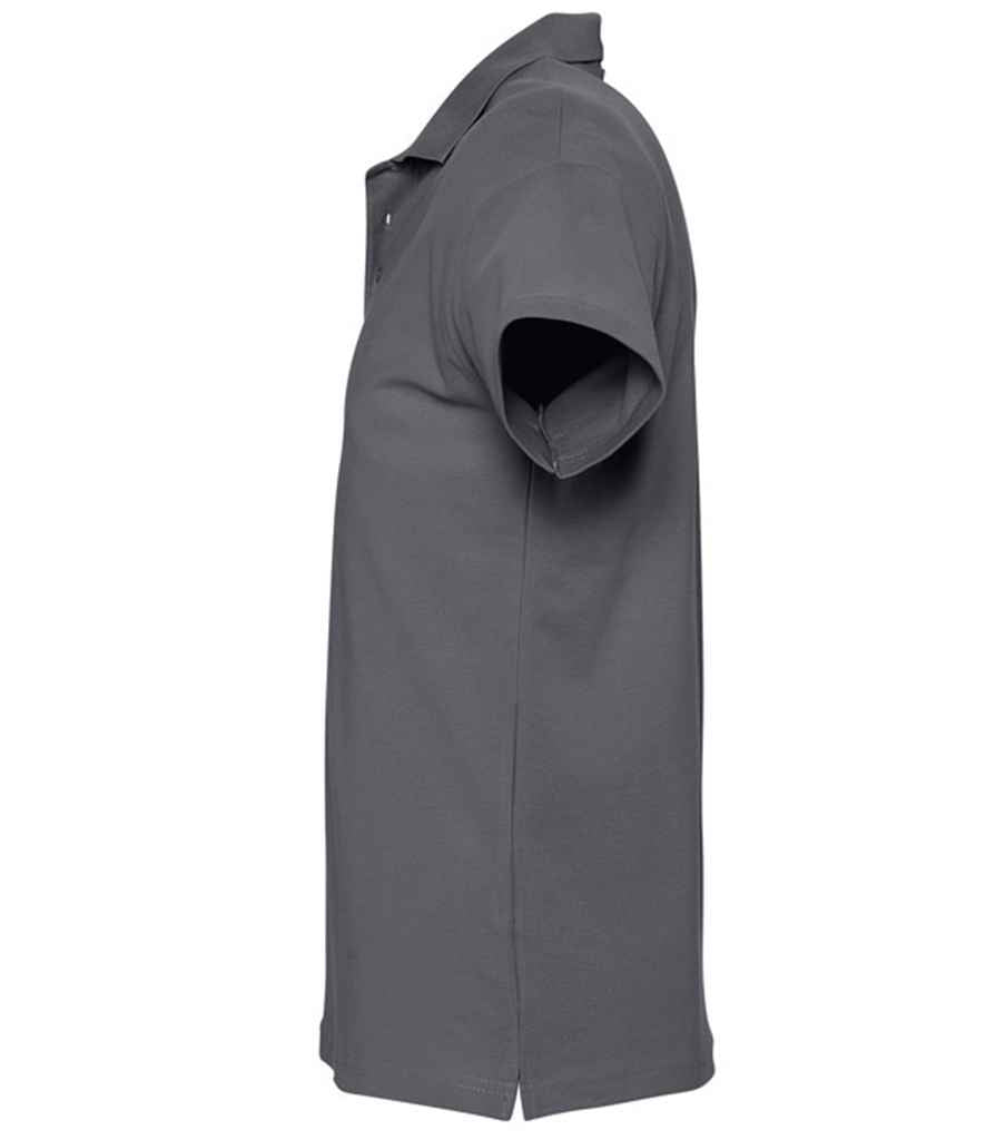 SOL'S Spring II Heavy Cotton Piqué Polo Shirt - Mouse Grey