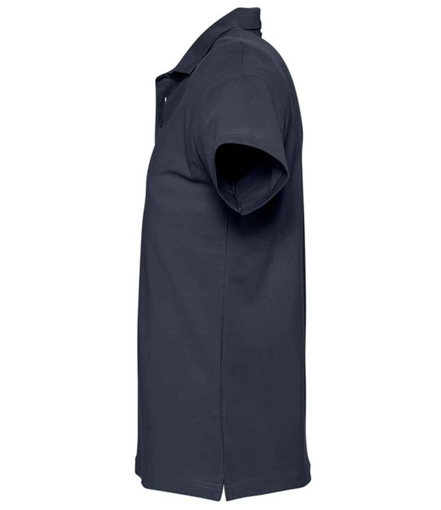 SOL'S Spring II Heavy Cotton Piqué Polo Shirt - Navy