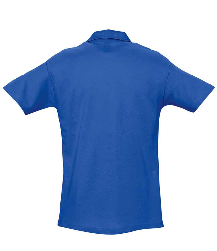 SOL'S Spring II Heavy Cotton Piqué Polo Shirt - Royal Blue