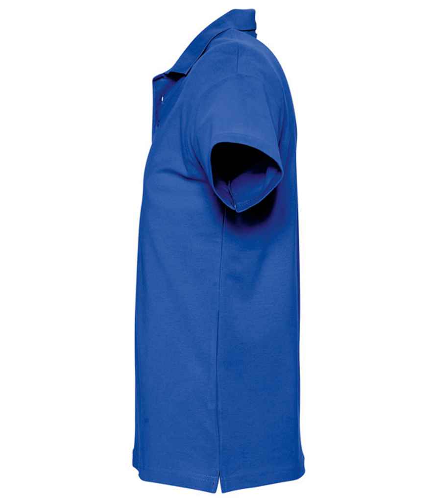 SOL'S Spring II Heavy Cotton Piqué Polo Shirt - Royal Blue
