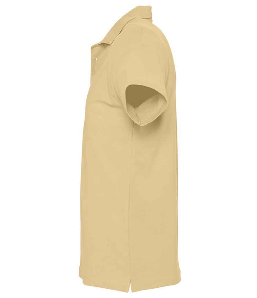 SOL'S Spring II Heavy Cotton Piqué Polo Shirt - Sand