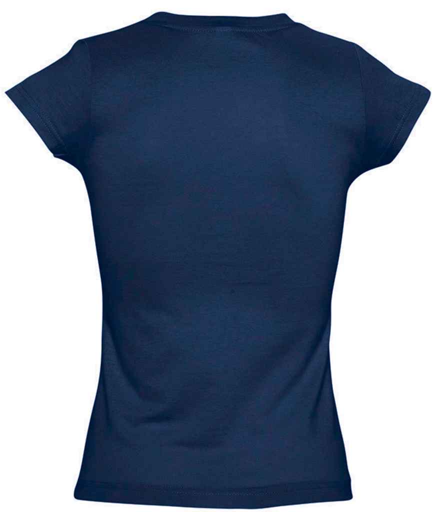 SOL'S Ladies Moon V Neck T-Shirt - French Navy