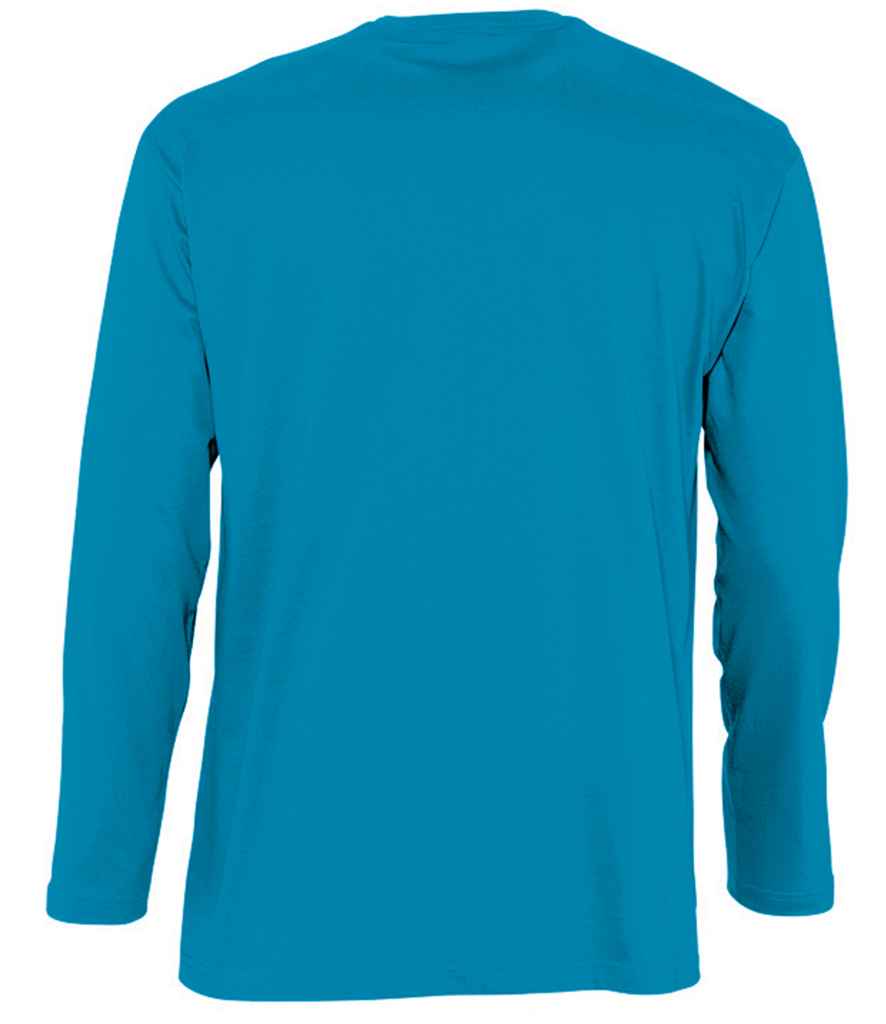 SOL'S Monarch Long Sleeve T-Shirt - Aqua