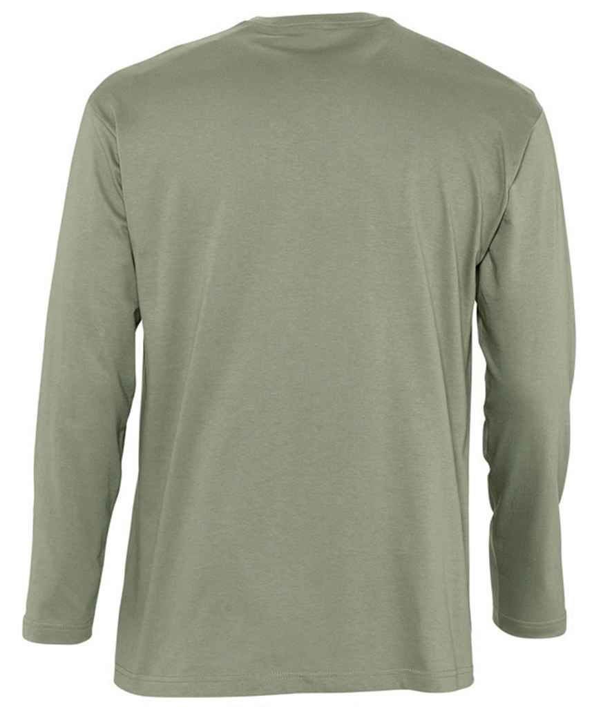 SOL'S Monarch Long Sleeve T-Shirt - Khaki