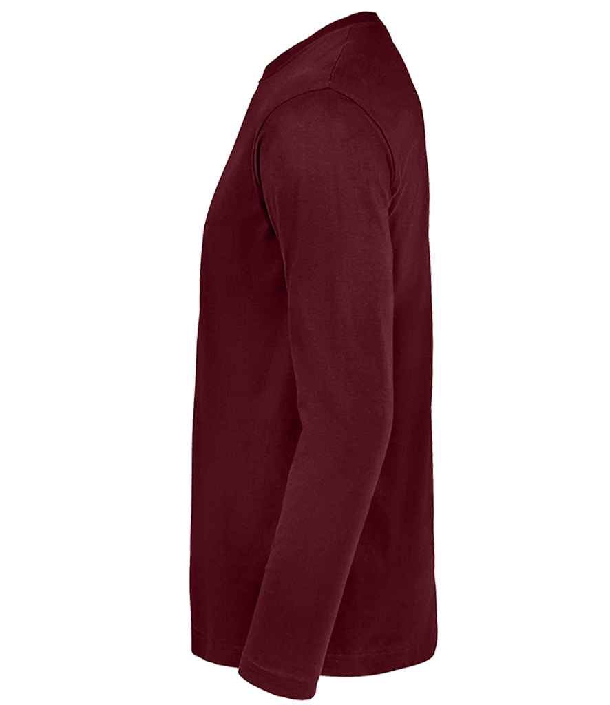 SOL'S Monarch Long Sleeve T-Shirt - Oxblood