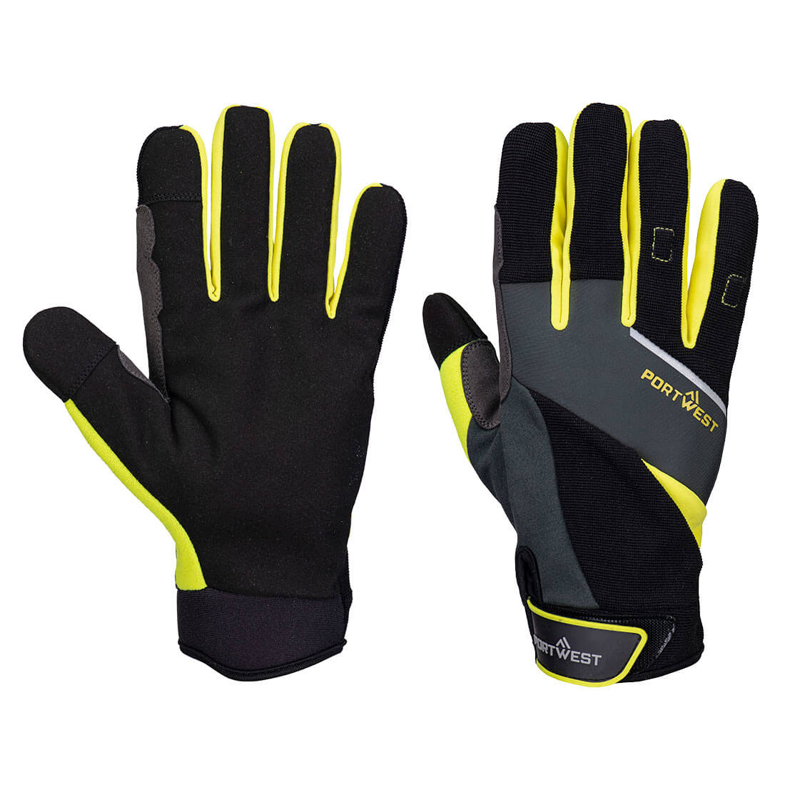 DX4 Mechanic B150 Glove - Black/Yellow
