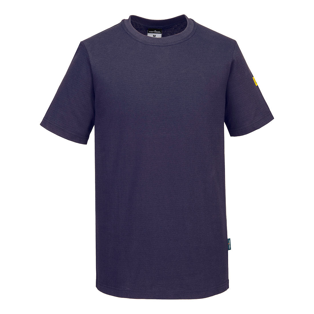 Anti-Static ESD T-Shirt S/S - Navy