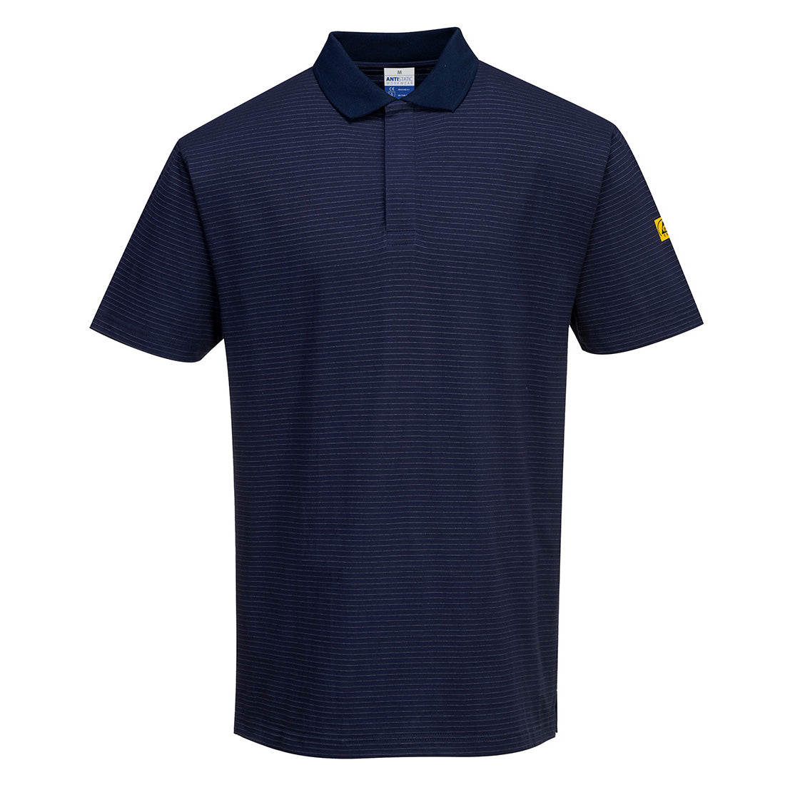 Anti-Static ESD Polo Shirt S/S - Navy (NAR)