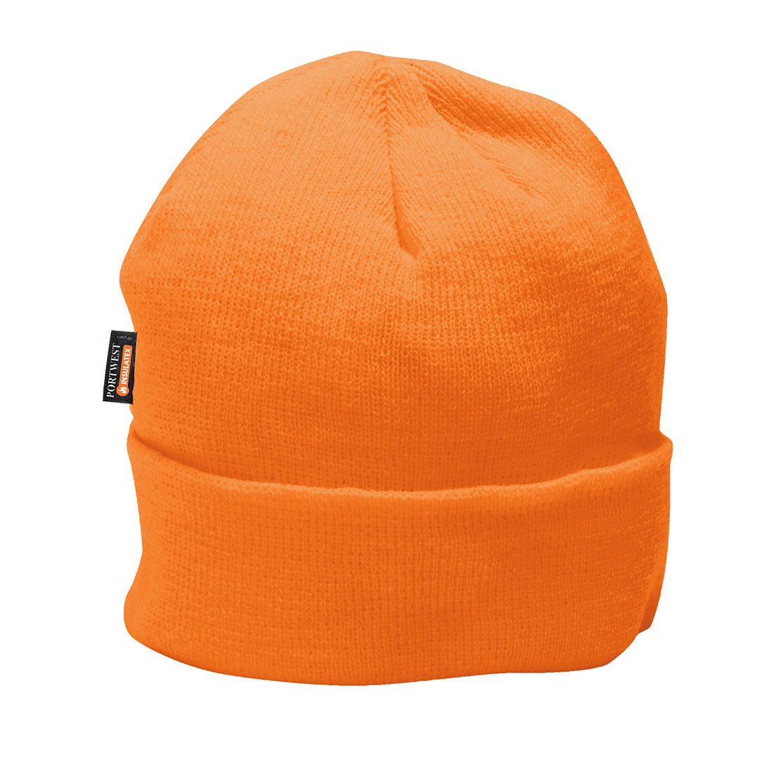 Insulated Knit Beanie - Orange
