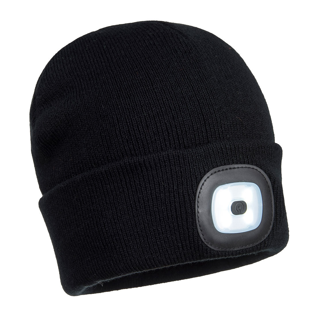 Rechargeable LED Beanie - Black