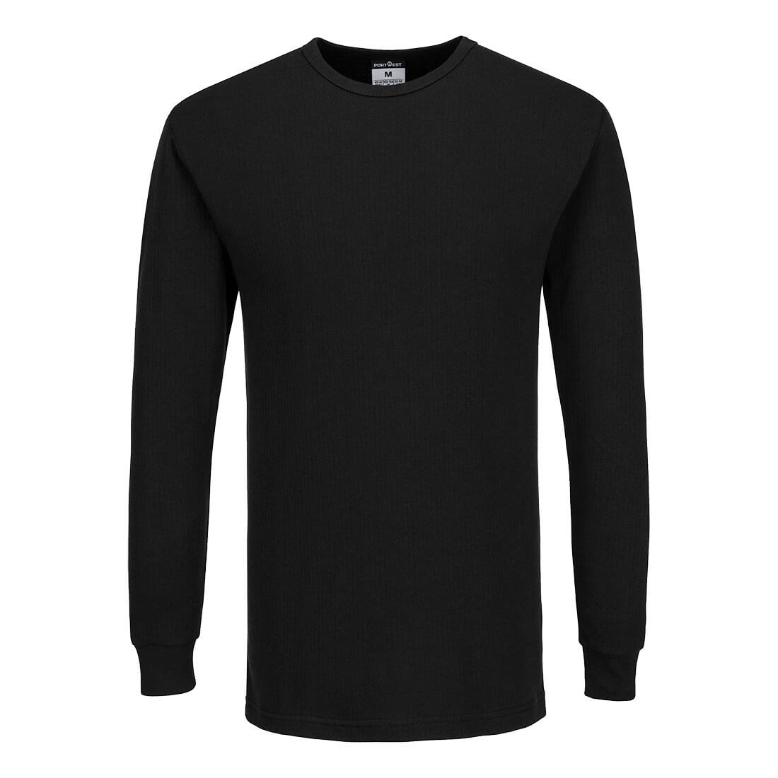 Thermal T-Shirt Long Sleeve - Black