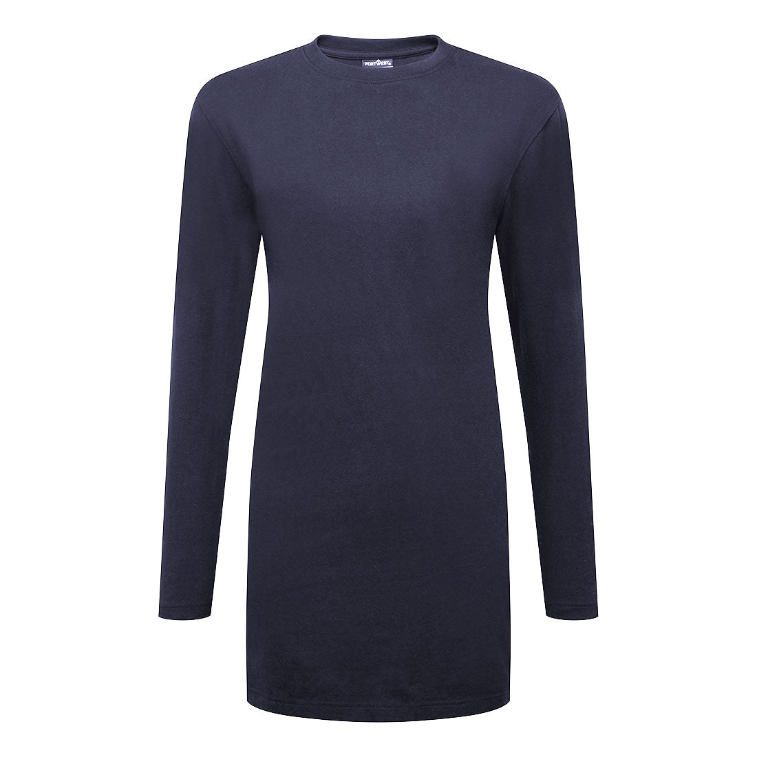 Women's Cotton Modesty T-Shirt L/S - Navy