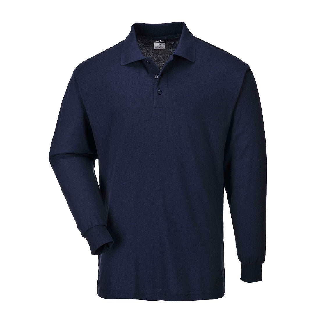 Genoa Polo Shirt L/S - Navy (NVR)