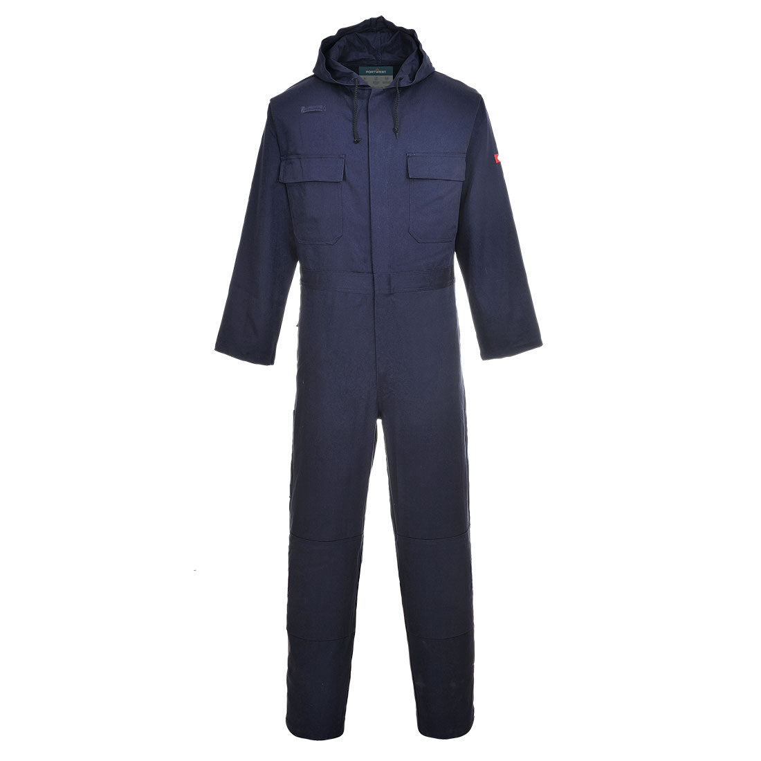 Bizweld Work FR Hooded Coverall - Navy