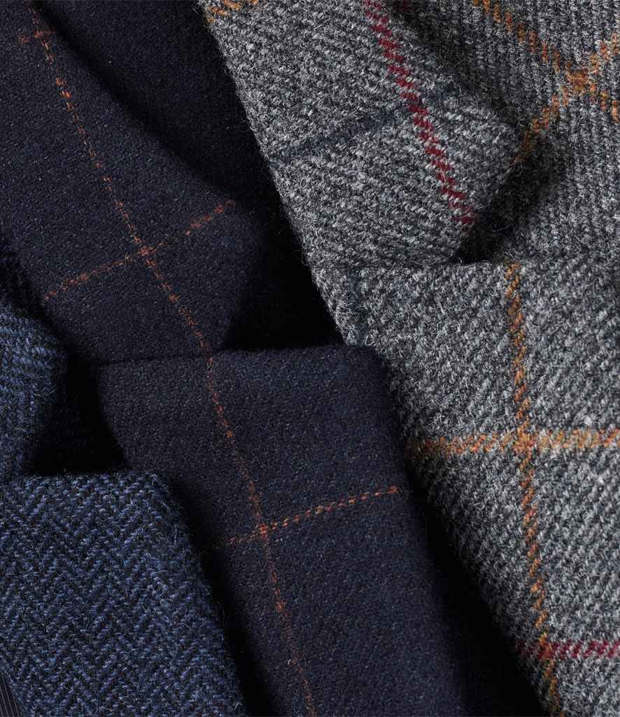 BK521 grey brown check Detail
