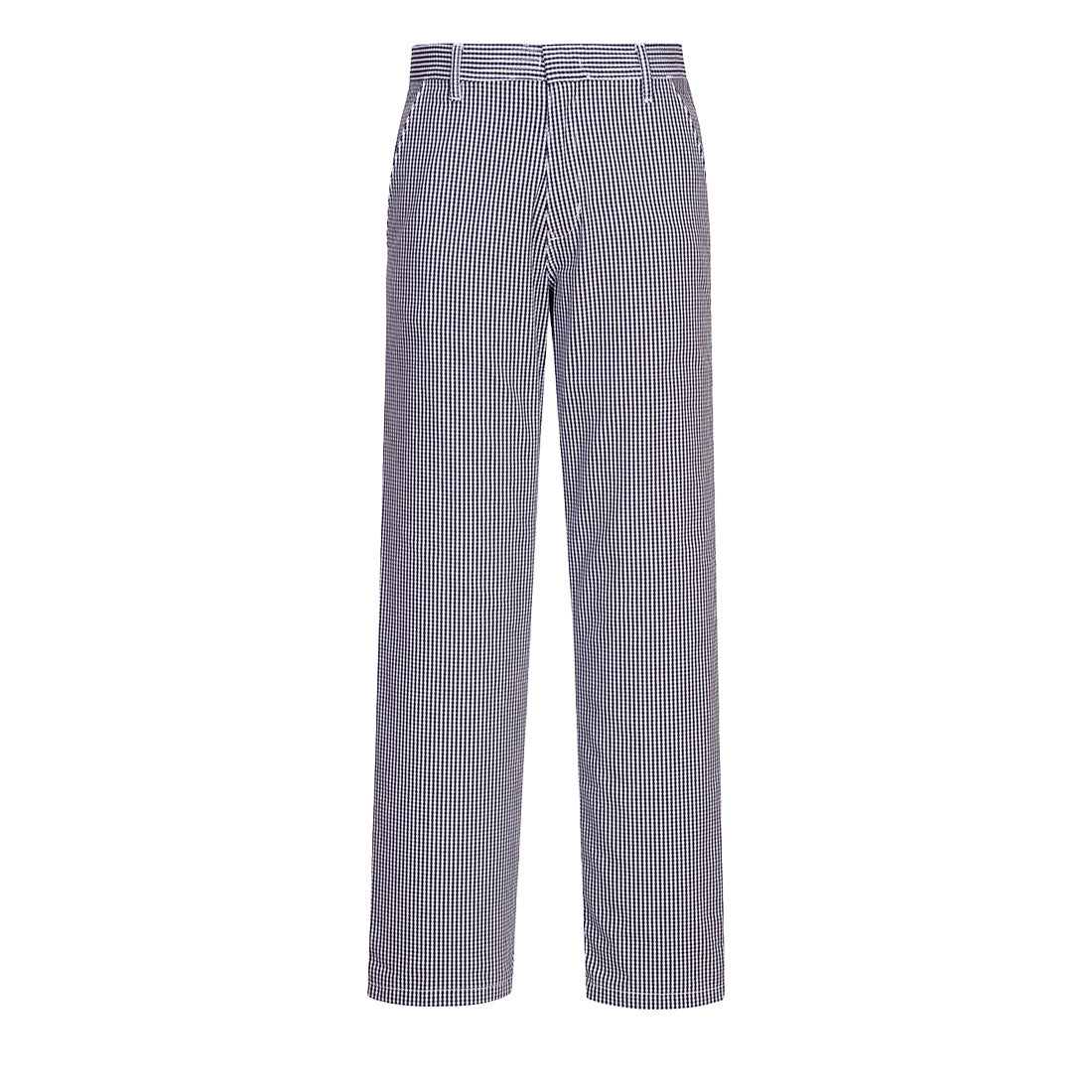 Chef's Barnet Trousers - Blue Check