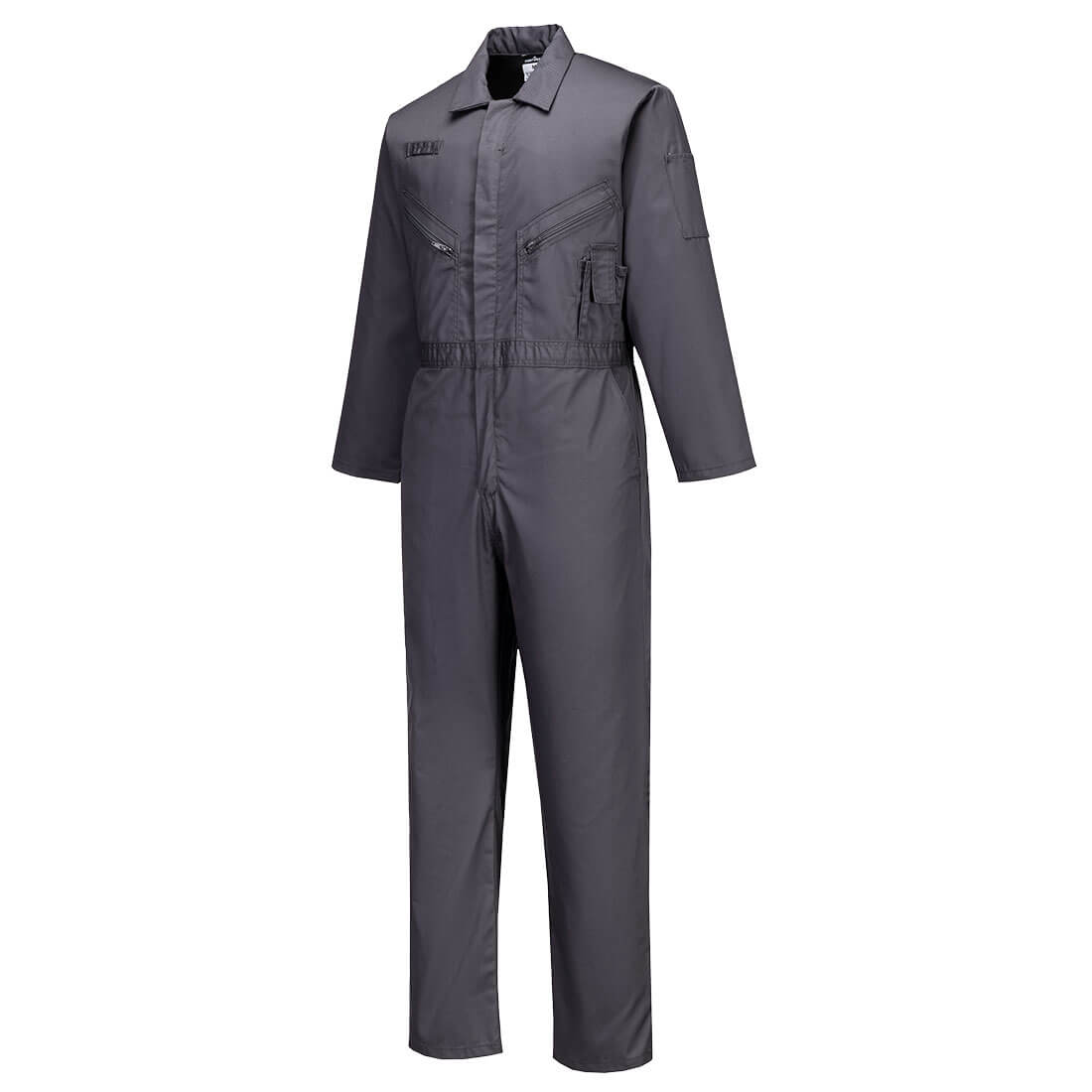 Liverpool Zip Coverall - Graphite Grey
