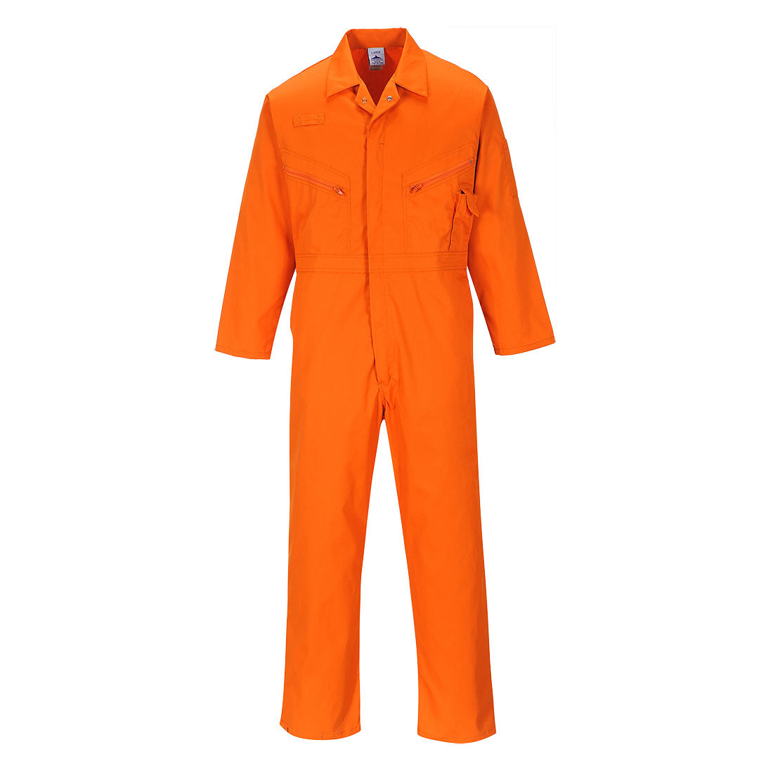 Liverpool Zip Coverall - Orange