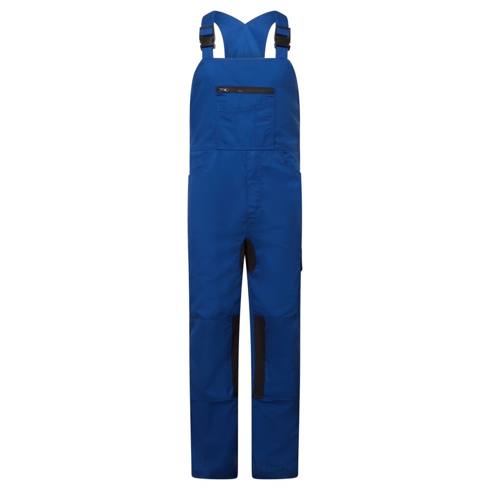 WX2 Eco Stretch Bib and Brace - Quartz Blue