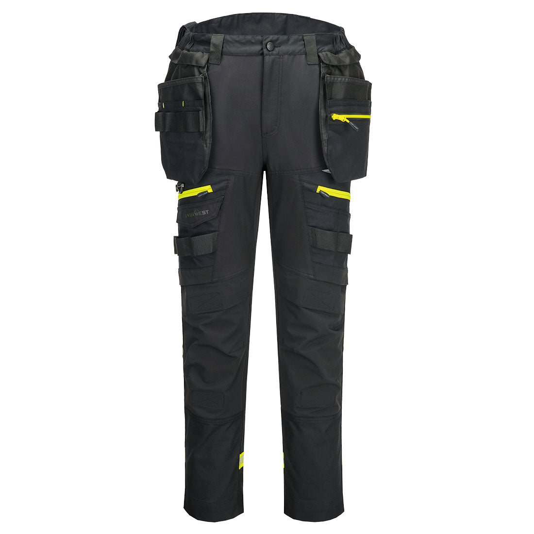 DX4 Lightweight Detachable Holster Pocket Trousers - Black