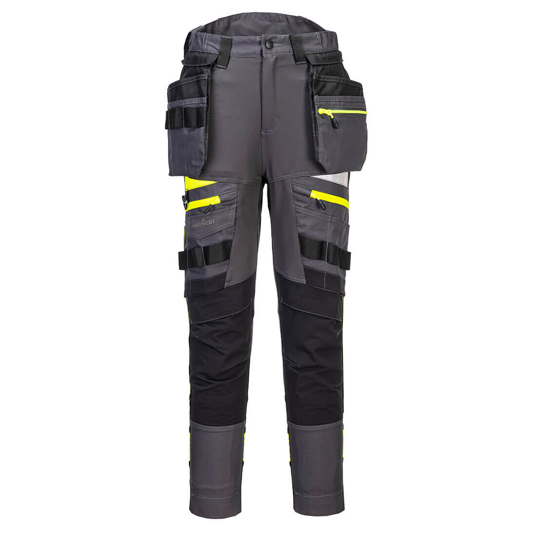 DX4 Women's Detachable Holster Pocket Trousers - Metal Grey