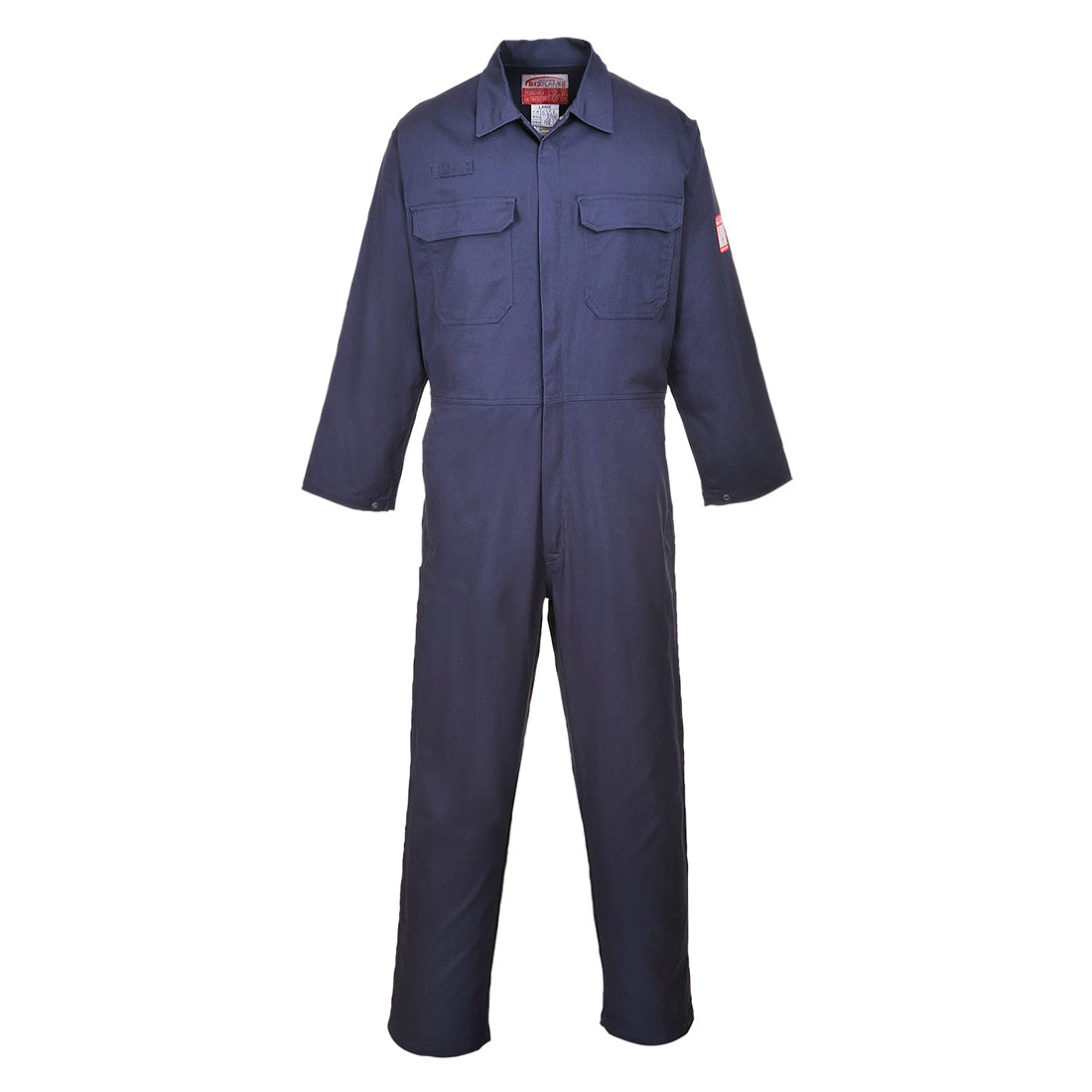 Bizflame Work FR Coverall - Navy