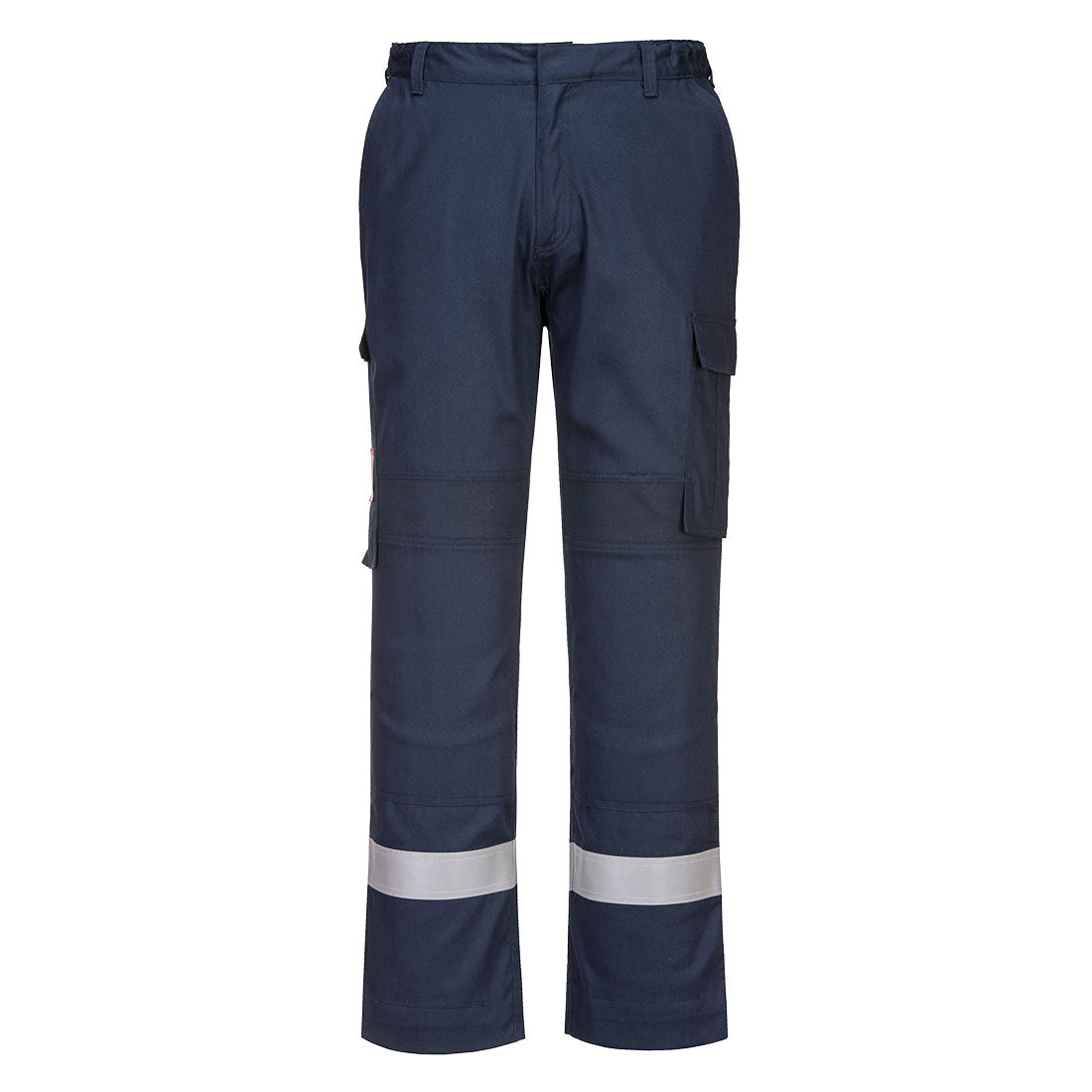 Bizflame Work Lightweight Stretch Panelled FR Trousers - Navy (NAR)