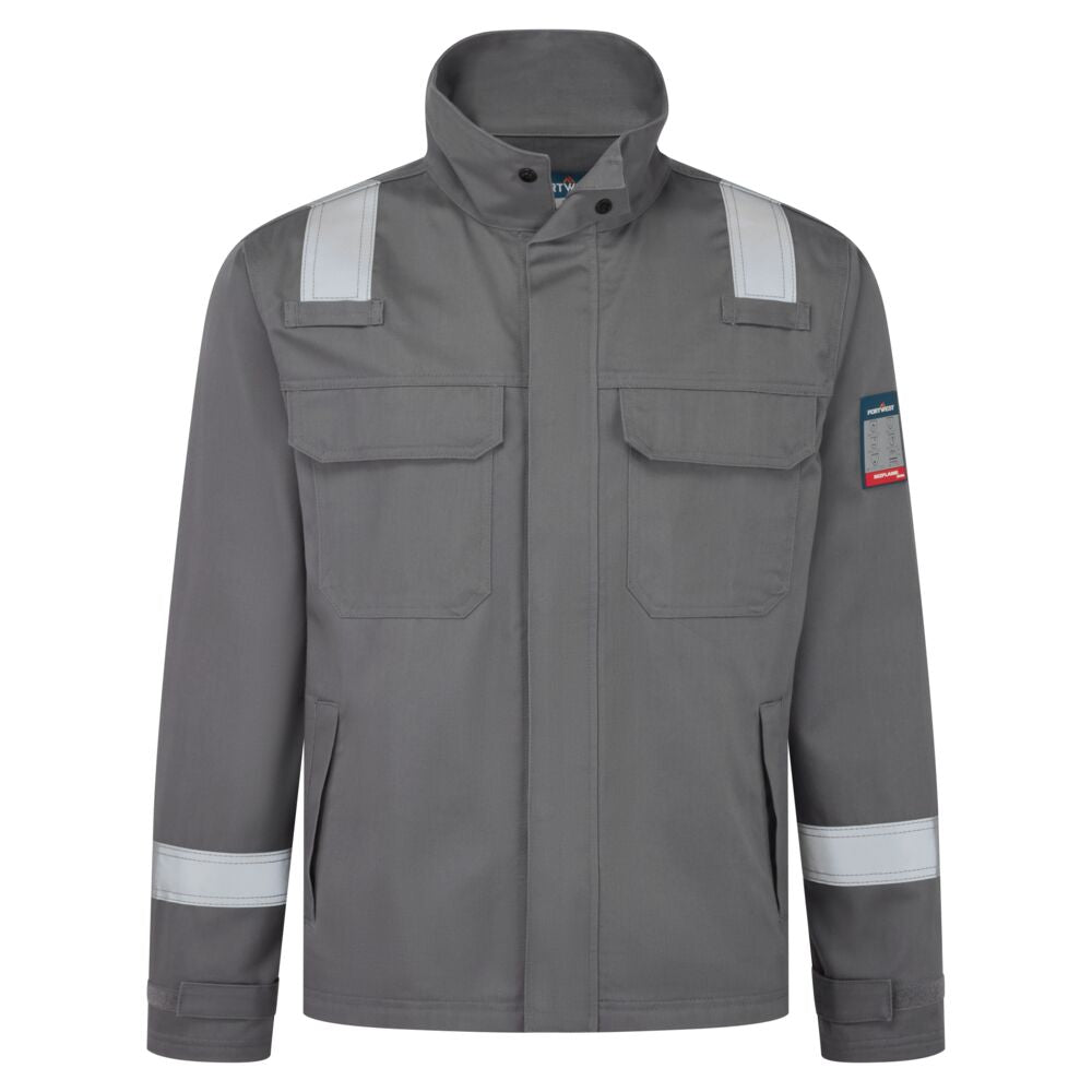 Bizflame Work+ FR Jacket - Grey