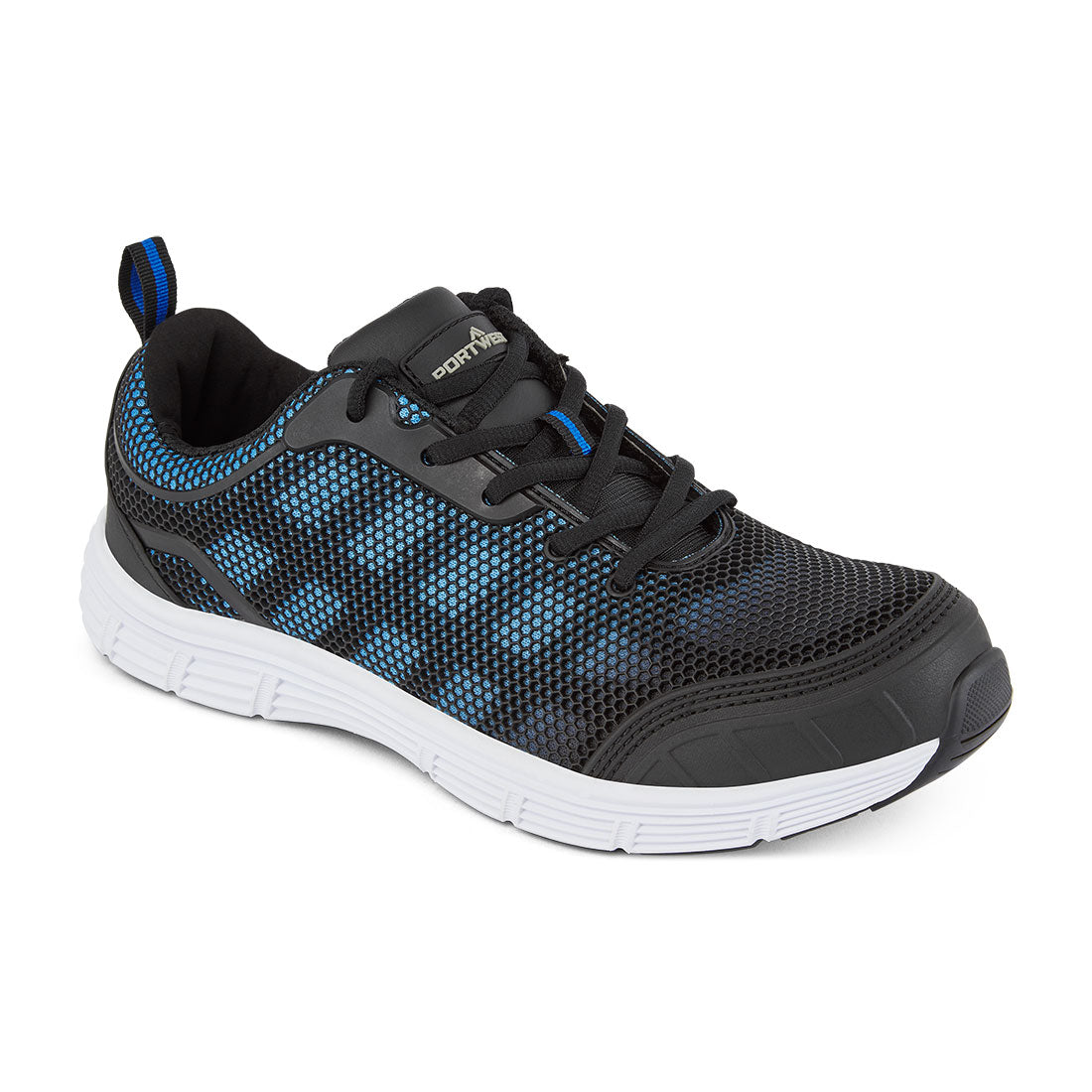 Steel Textile Trainer  S1P FO SR - Black/Blue
