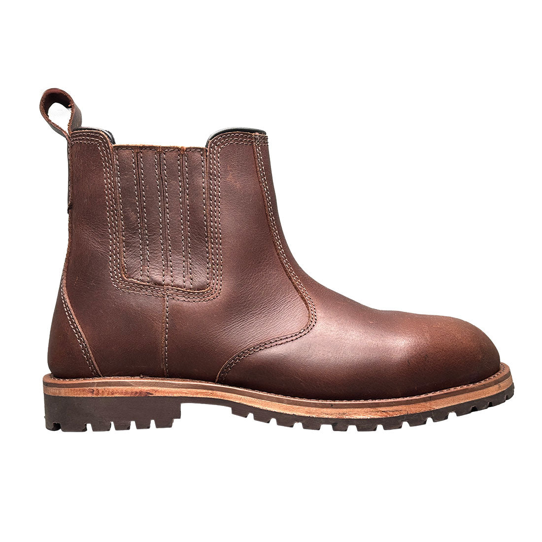 Occupational Leather Dealer Boot OB WR HRO SR - Brown