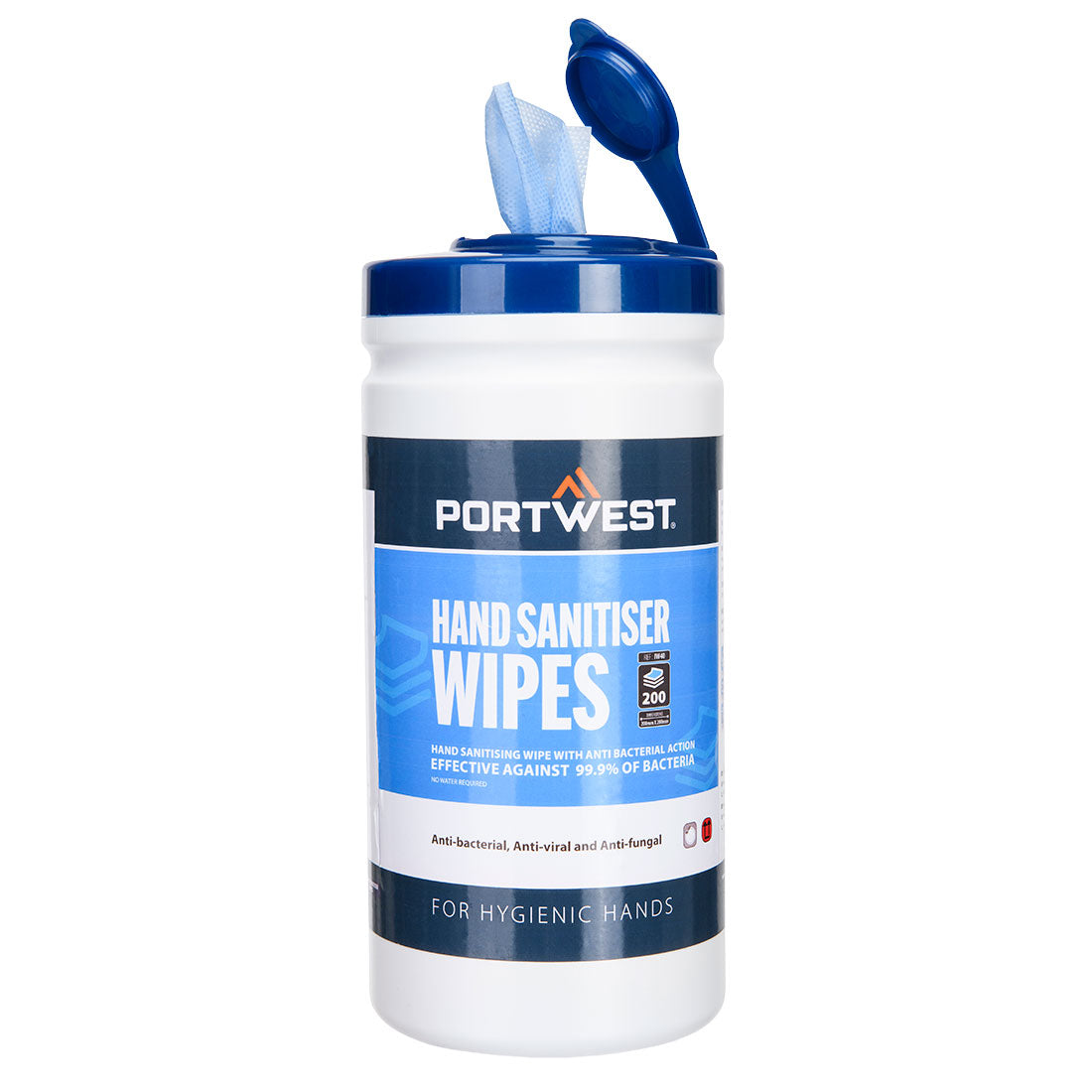 Hand Sanitiser Wipes (200 Wipes) - Blue