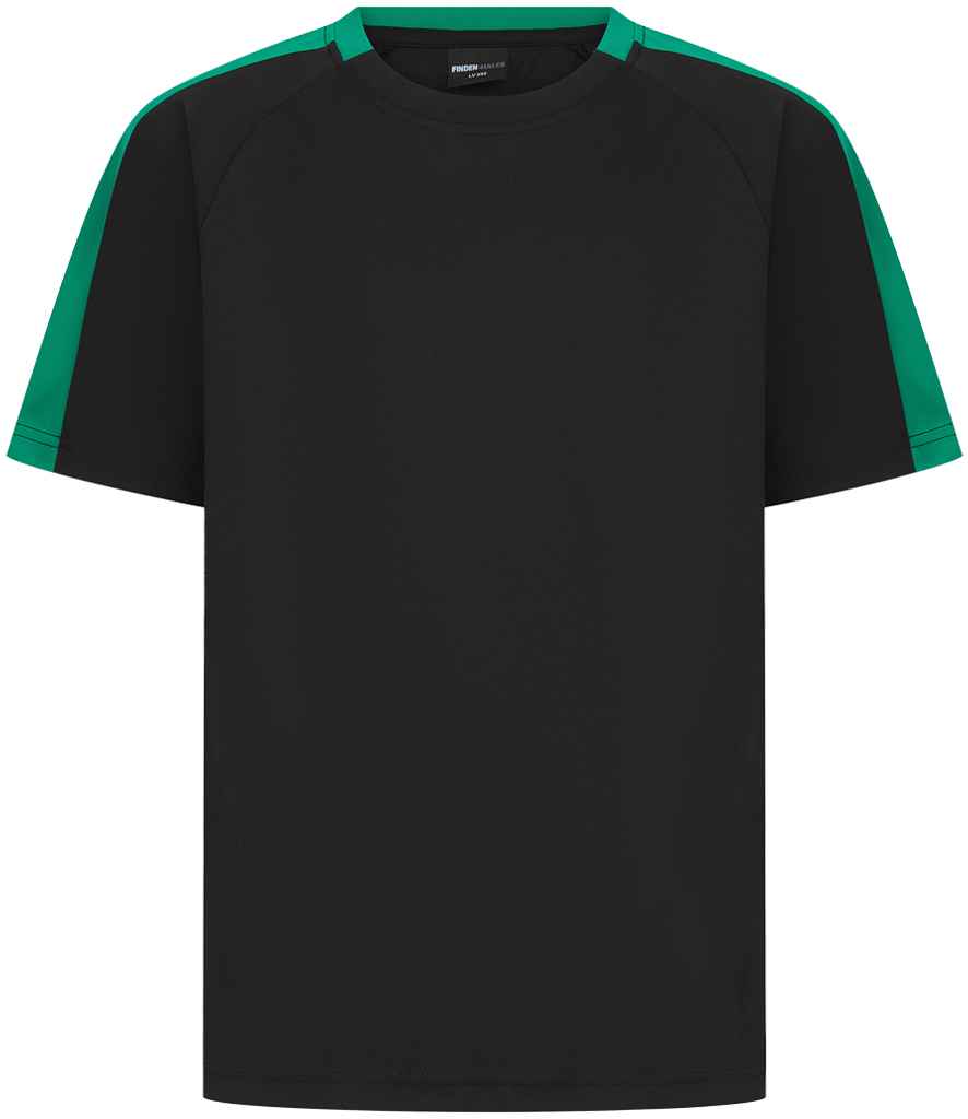 LV292 Black/Emerald Front