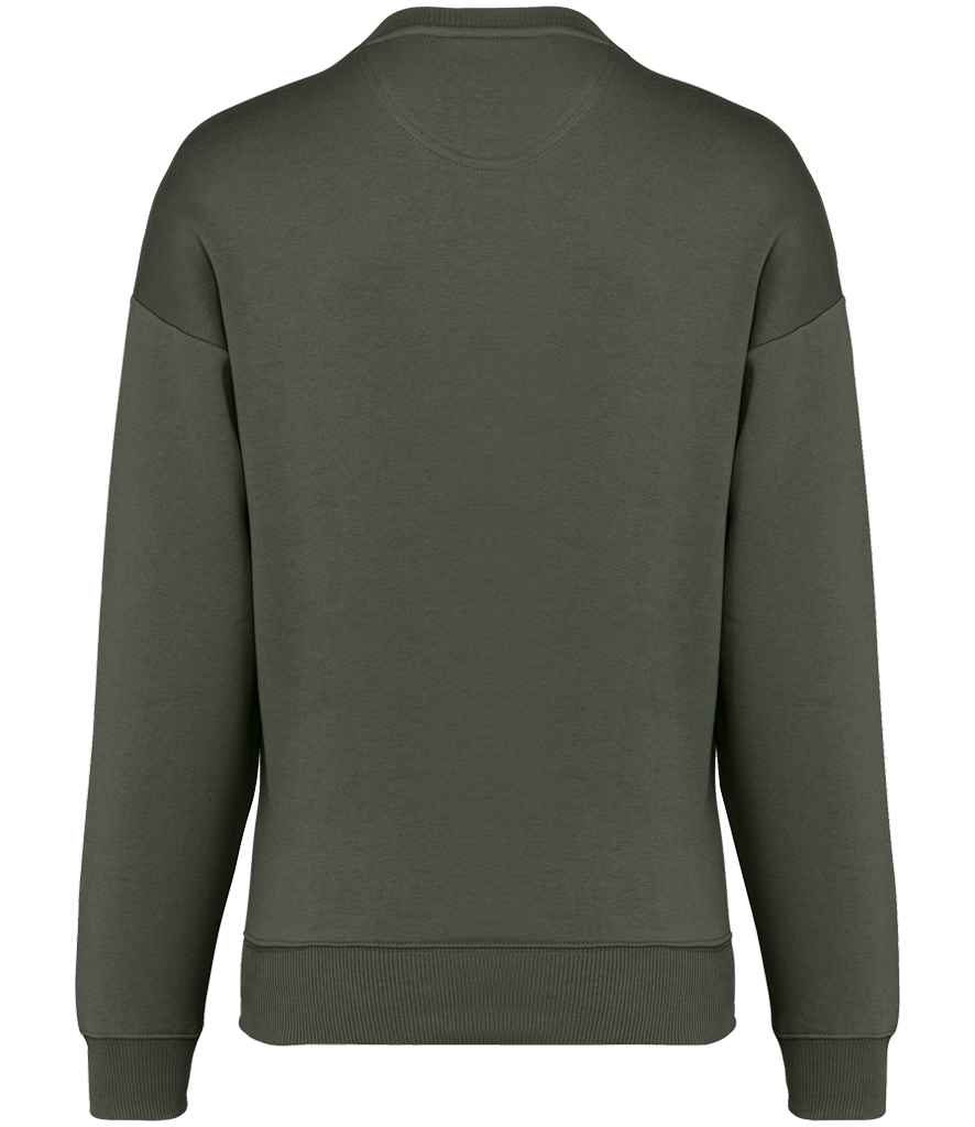NS407 Organic Khaki Back