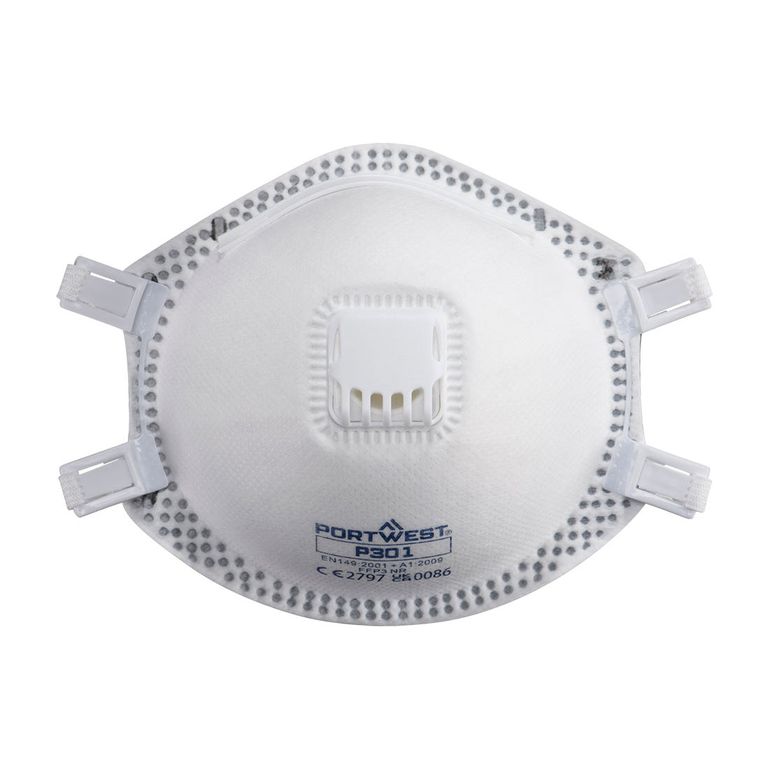 FFP3 Valved Respirator (Pk10) - White