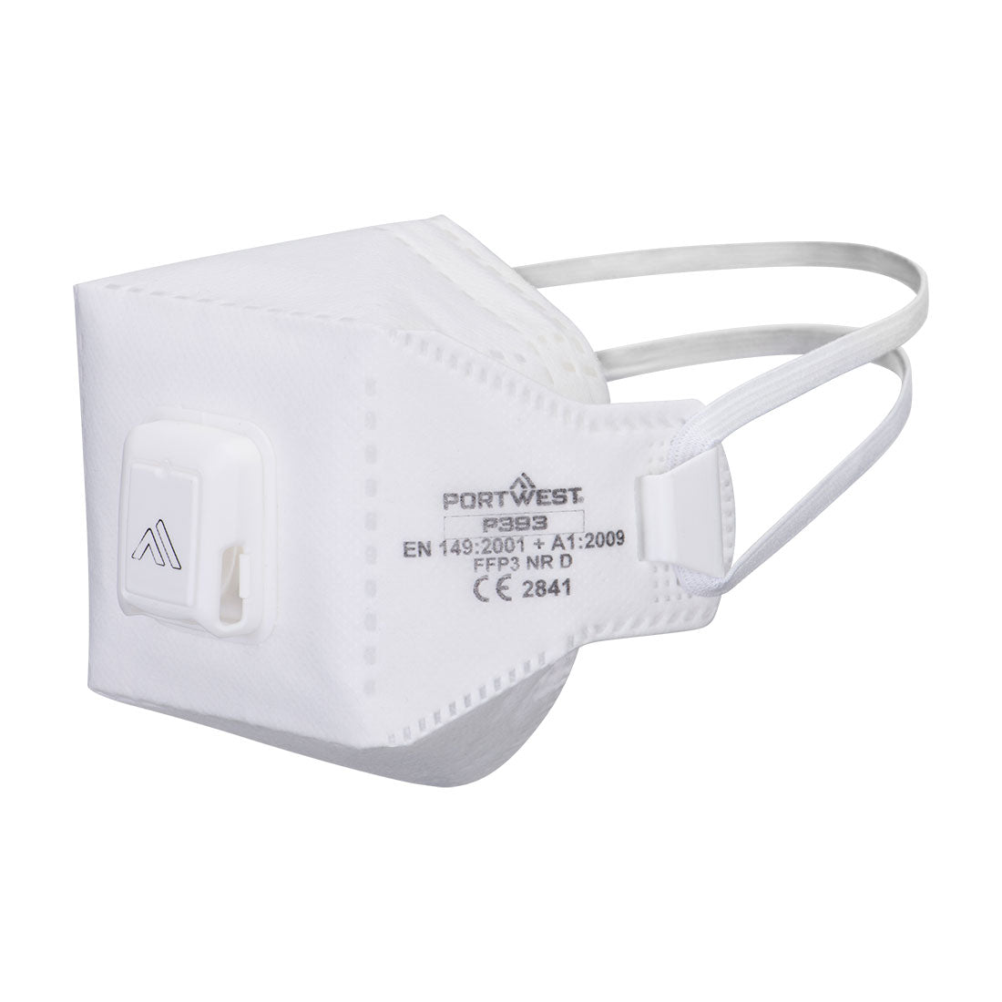 EAGLE PRO FFP3 Valved Dolomite Fold Flat Respirator (Pk10) - White