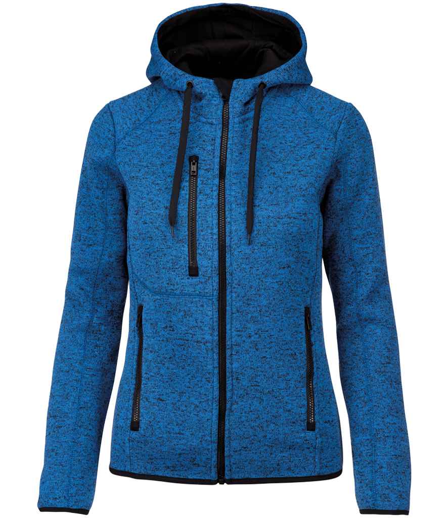 PA366 Light Royal Blue Melange Front