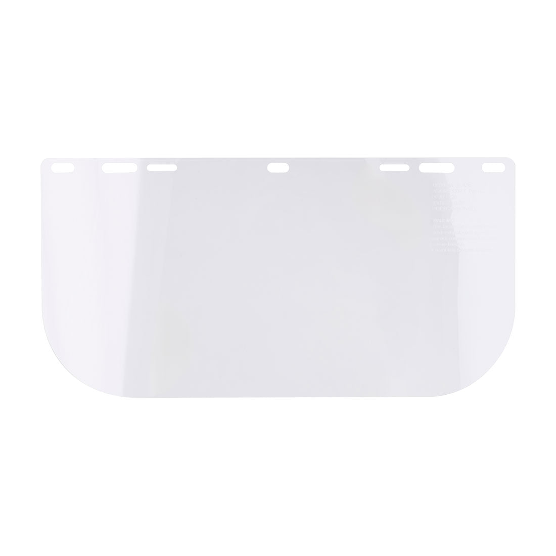 PC Visor Flat Clear (PK 5) - Clear