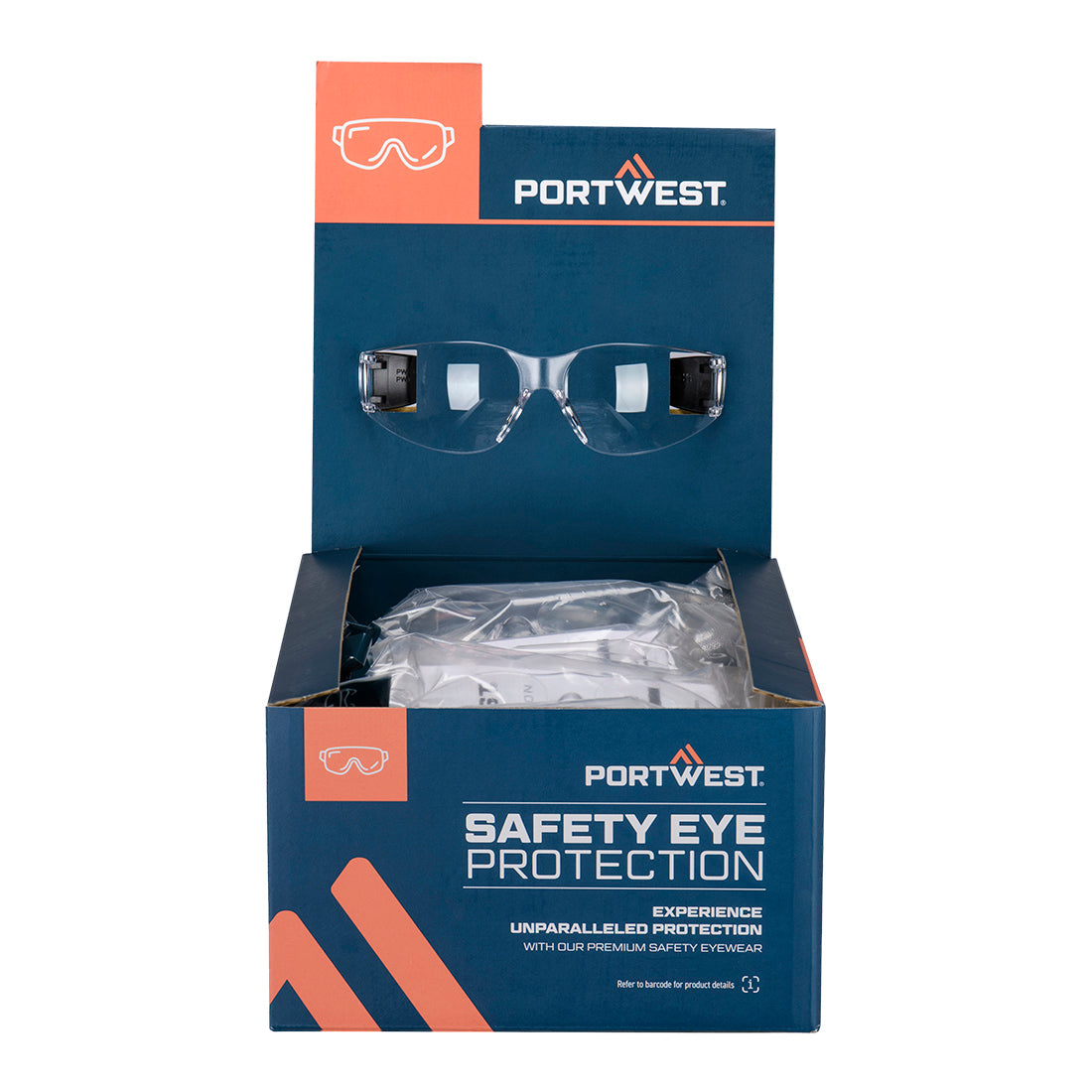 Retail-Ready PW32 Glasses Pk12 - Clear