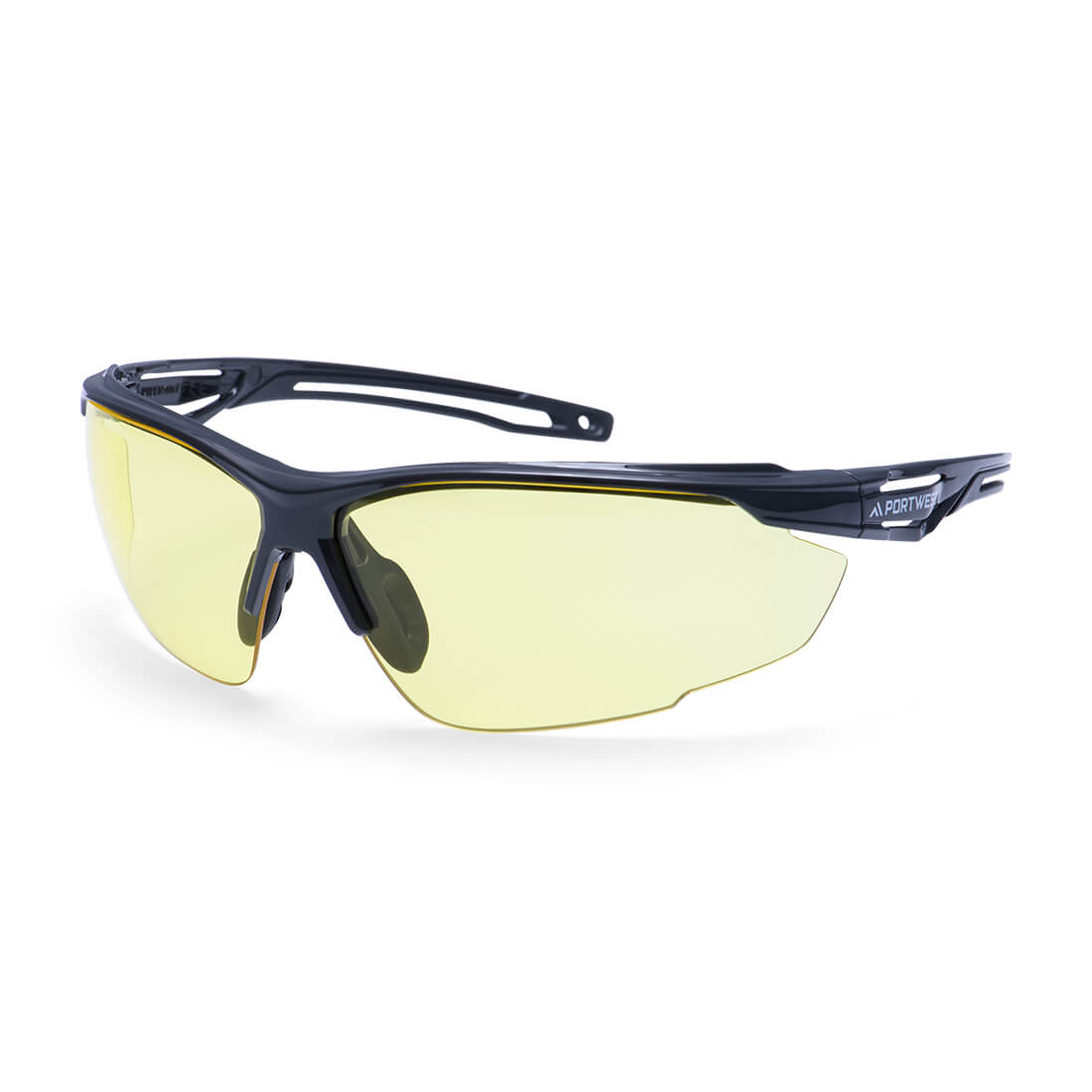 Anthracite Safety Glasses - Amber