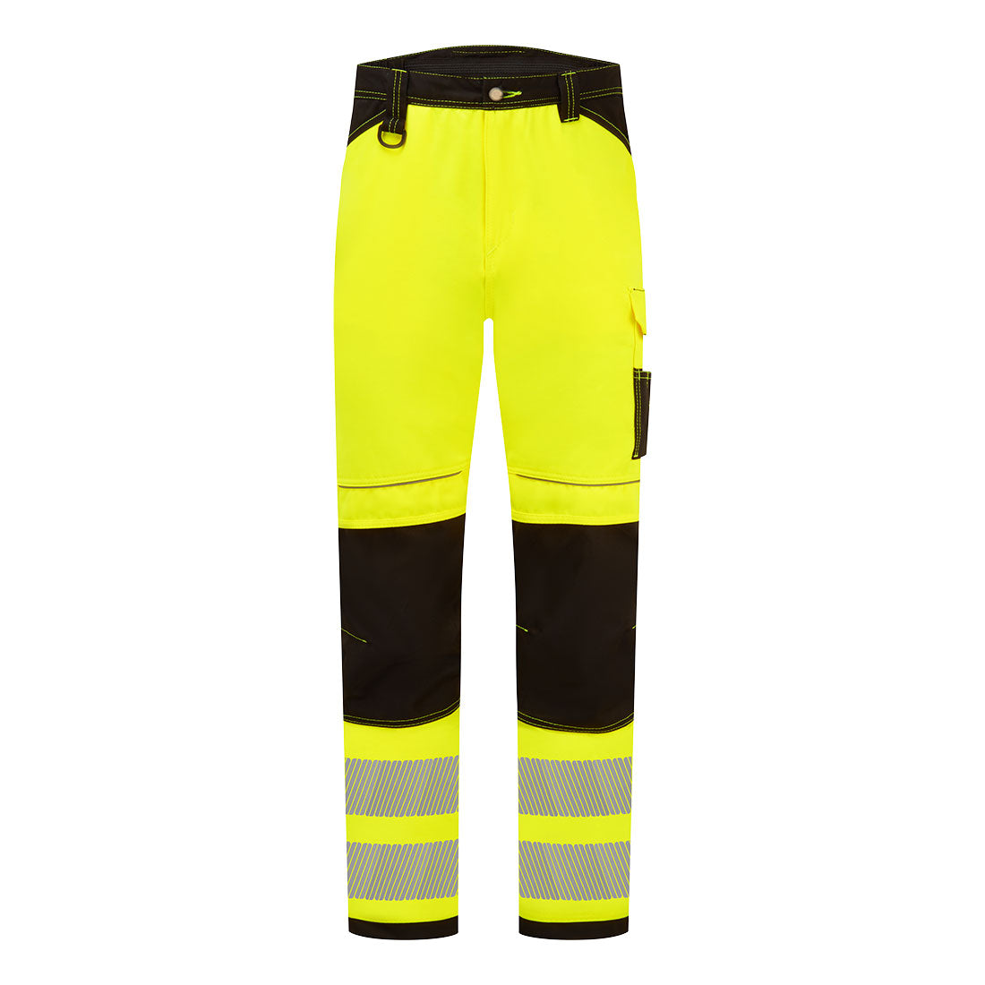 PW3 Hi-Vis Work Trousers - Yellow/Black
