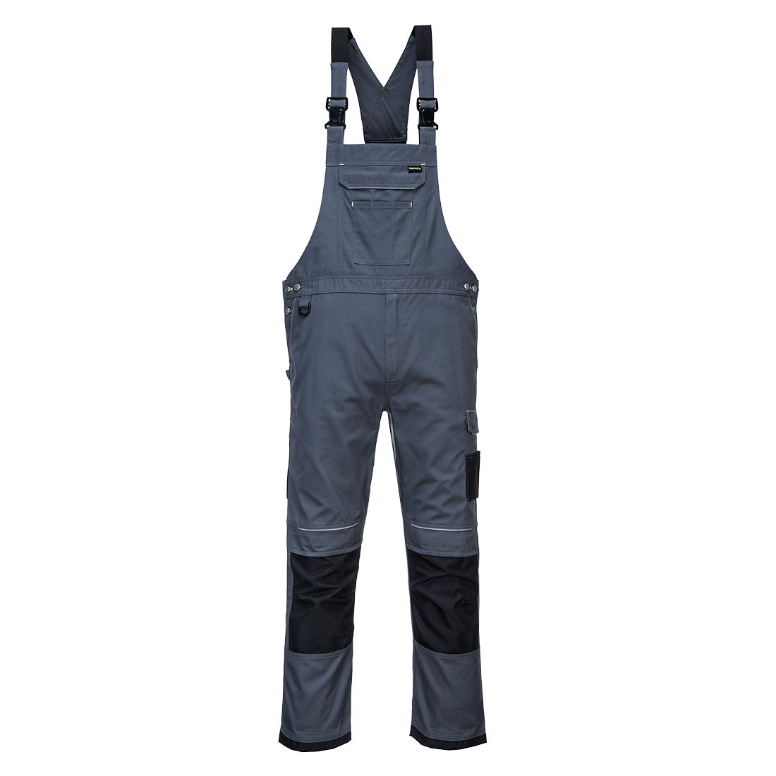 PW3 Work Bib and Brace - Zoom Grey/Black