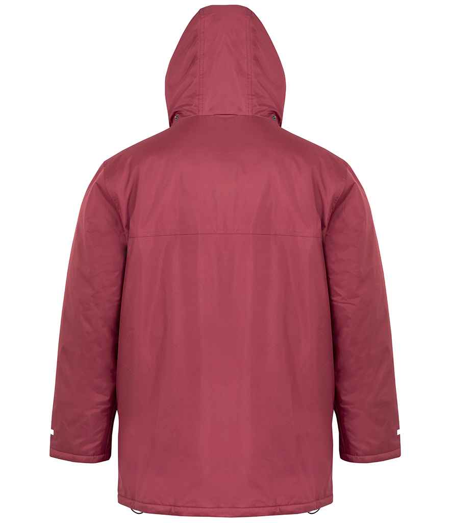 RS207 Burgundy Back