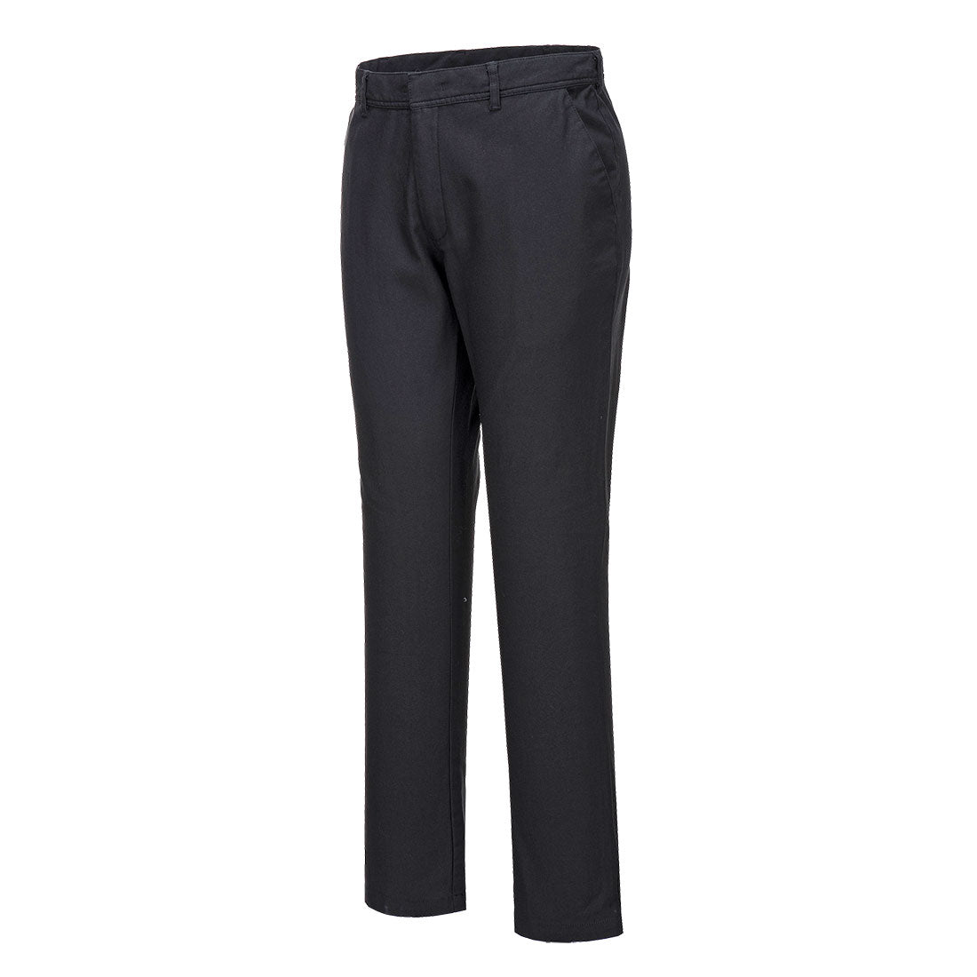 Stretch Slim Chino Trousers - Black