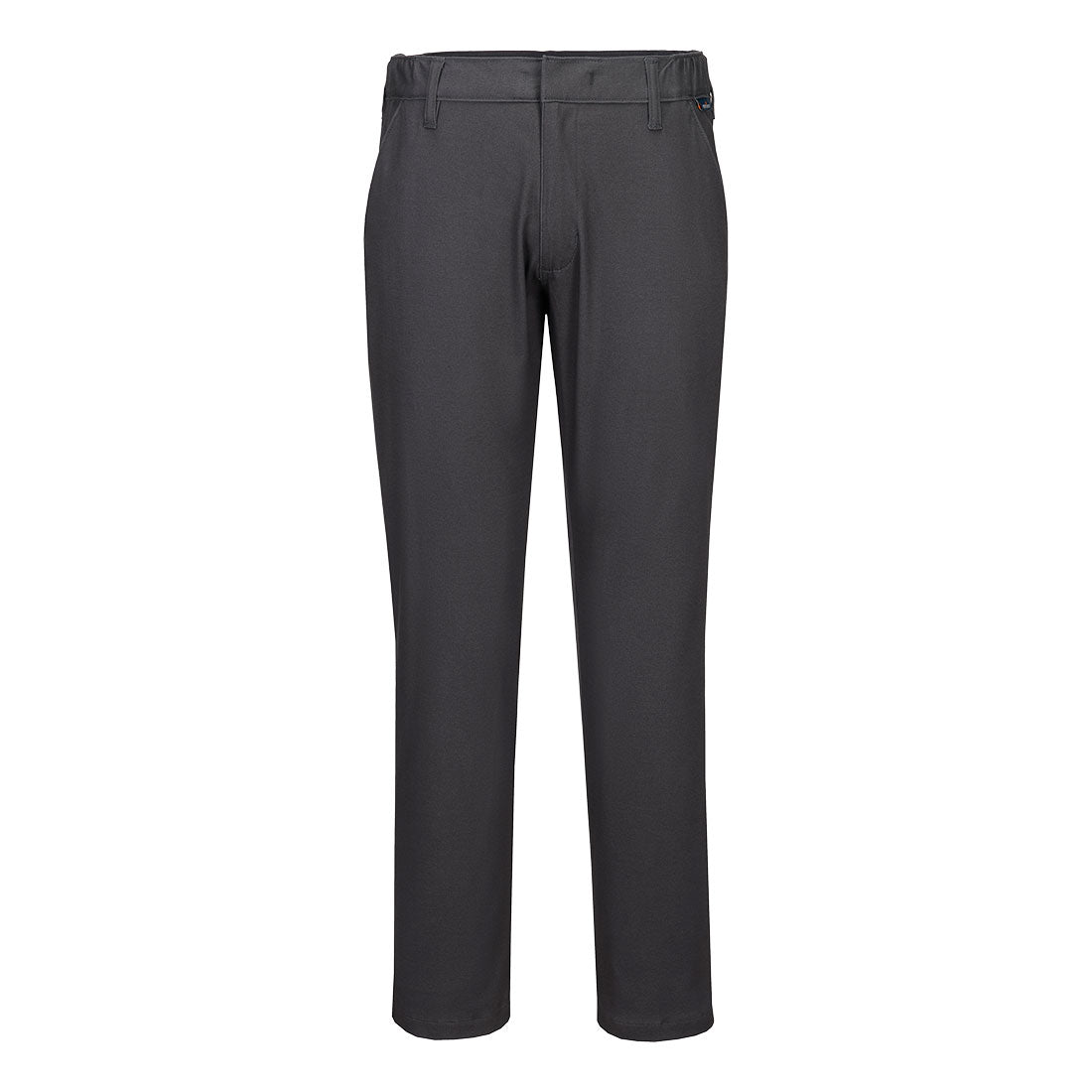 Stretch Slim Chino Trousers - Metal Grey