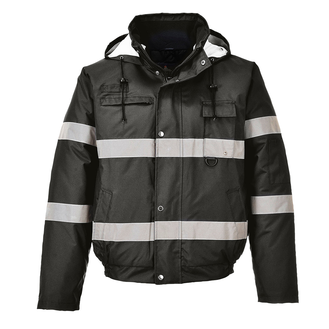 Iona Winter Bomber Jacket - Black