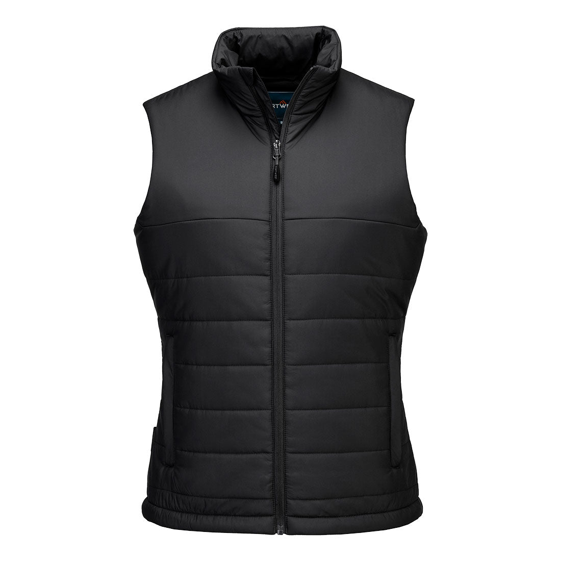 Professional Women's Insulated Baffle Gilet - Black